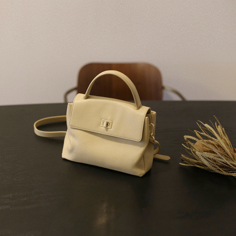 Damen elegante Handtasche mit dekorativem Verschluss Nord Taschen