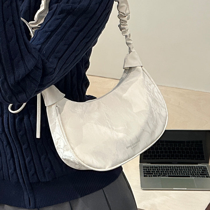 Damen Umhängetasche mit innovativem Kordelzug und modischem Design Nord Taschen
