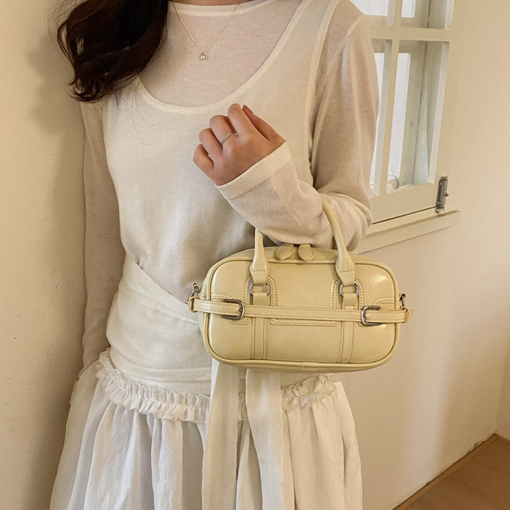 Damen modische Handtasche mit verspieltem Tieranhänger Nord Taschen