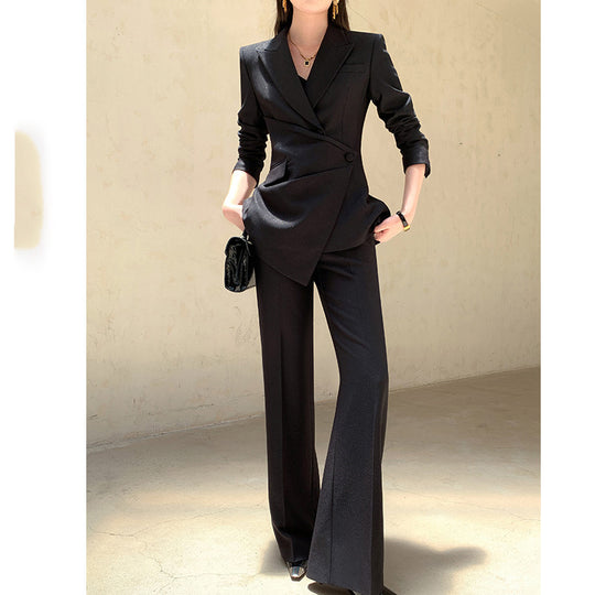 Damen Elegantes Blazer-Set mit modernem Schnitt Nord Taschen