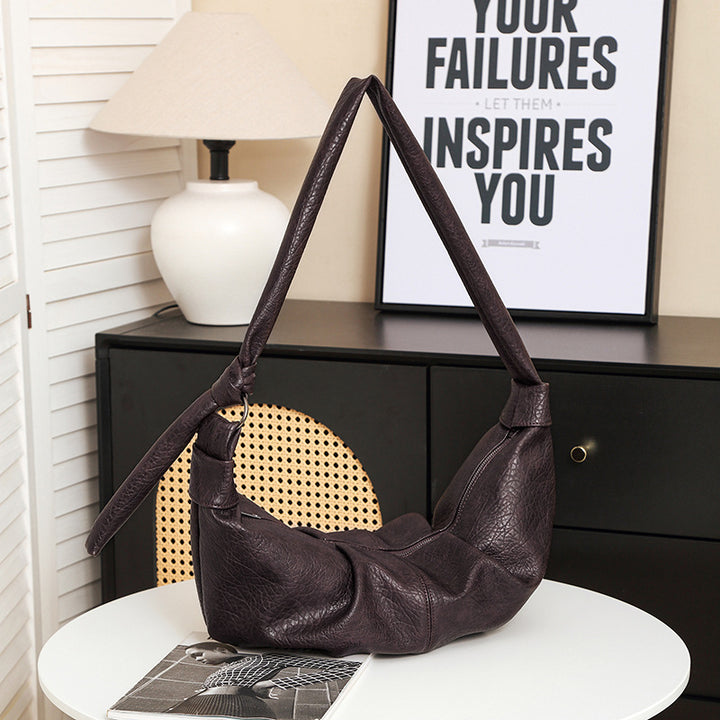 Damen Hobo-Tasche mit kreativer Faltentechnik und dekorativen Details Nord Taschen