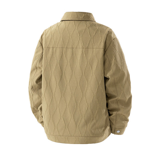 Herren Modische Jacke mit strukturiertem Gewebe Nord Taschen