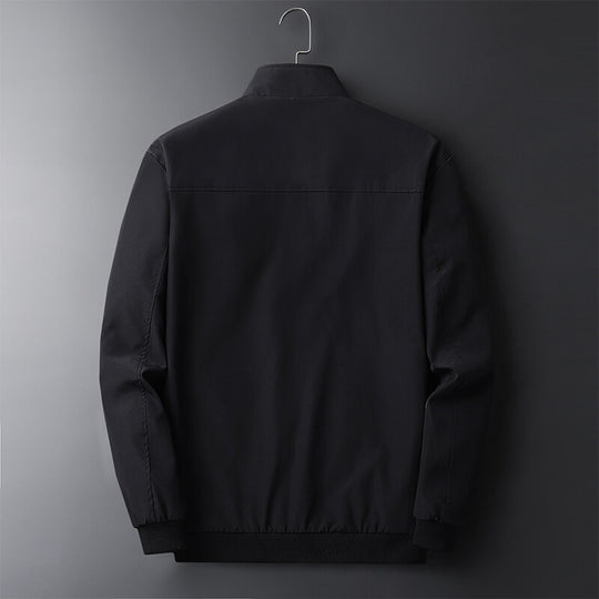 Herren Leichte Softshell-Blousonjacke mit Stehkragen, Reißverschlusstaschen und gerippten Bündchen Nord Taschen