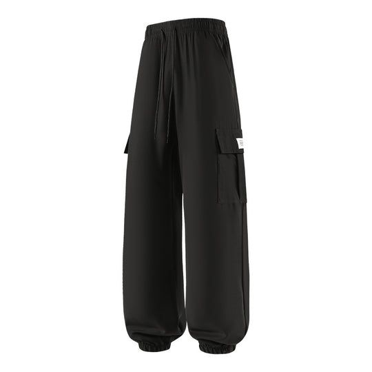 Herren Weite Cargo-Jogginghose mit Tunnelzug, elastischem Bund & Beinbündchen Nord Taschen
