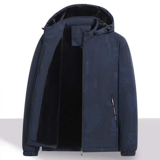 Herren Sportliche Warmjacke Nord Taschen