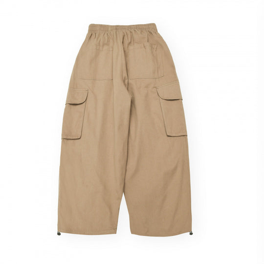 Unisex Weite Cargo-Hose im Cropped-Utility-Stil mit Tunnelzugbund und großen Klappentaschen Nord Taschen
