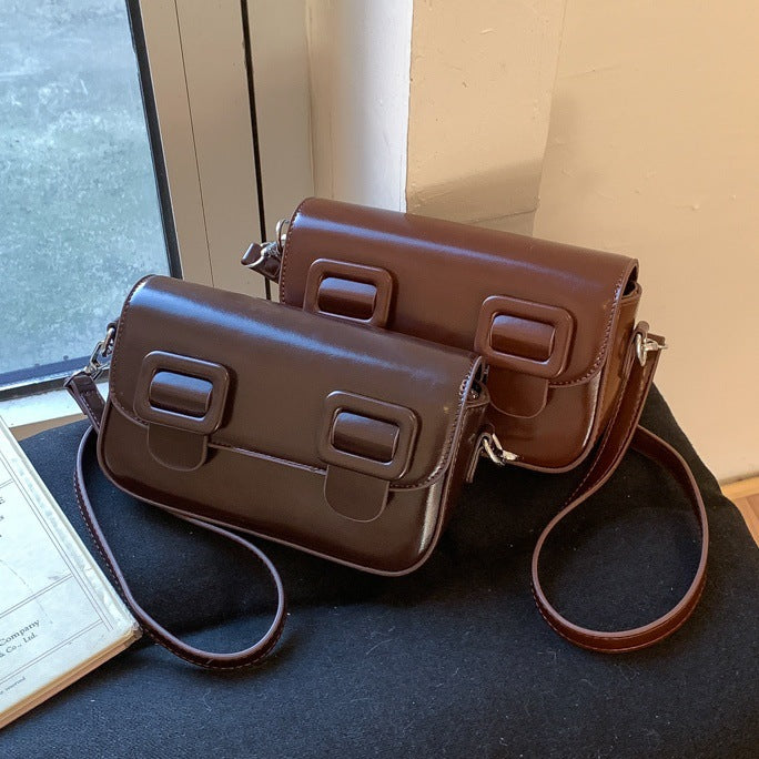 Damen Crossbody-Handtasche mit praktischen Fächern und modischen Schnallen Nord Taschen