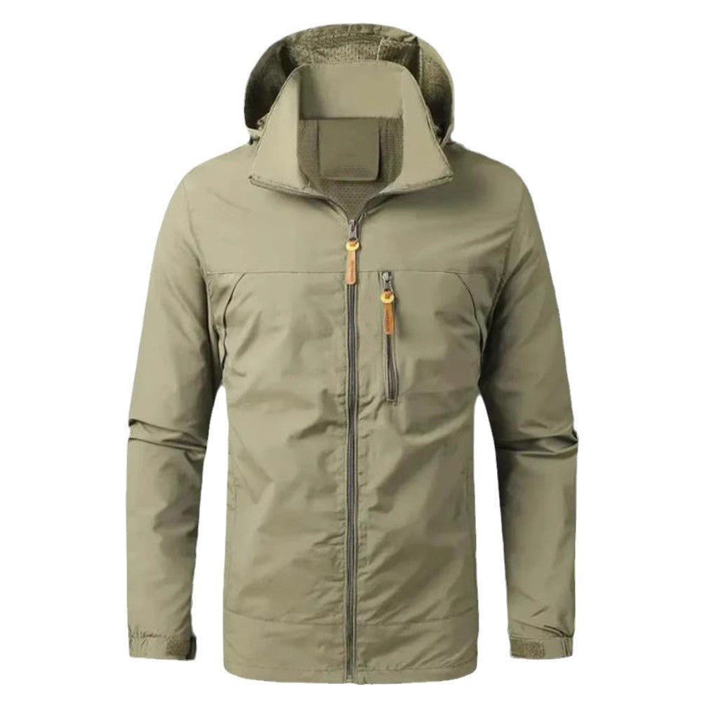 Herren leichte Funktionsjacke Nord Taschen