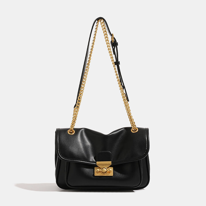 Damen Umhängetasche mit elegantem Kettenhenkel und modernem Magnetverschluss Nord Taschen