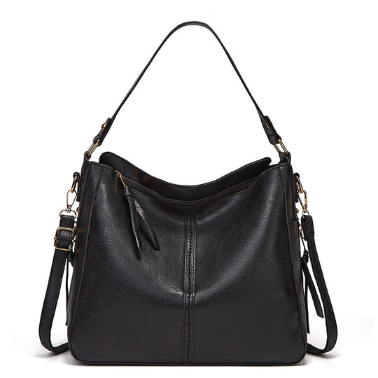 Damen Hobo-Tasche mit hochwertiger Kunstleder-Oberfläche und verstellbarem Tragegurt Nord Taschen