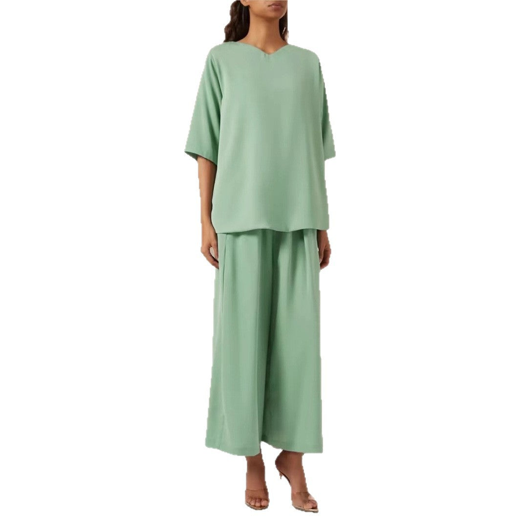 Damen Elegantes und luftiges Maxi-Kleid Nord Taschen