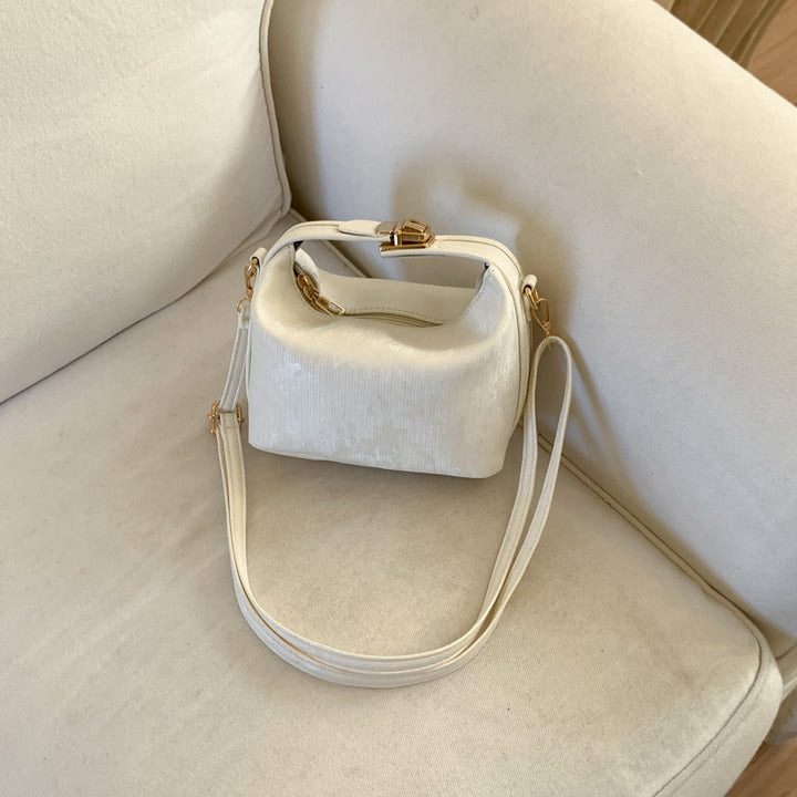 Damen elegante Handtasche mit strukturiertem Obermaterial Nord Taschen
