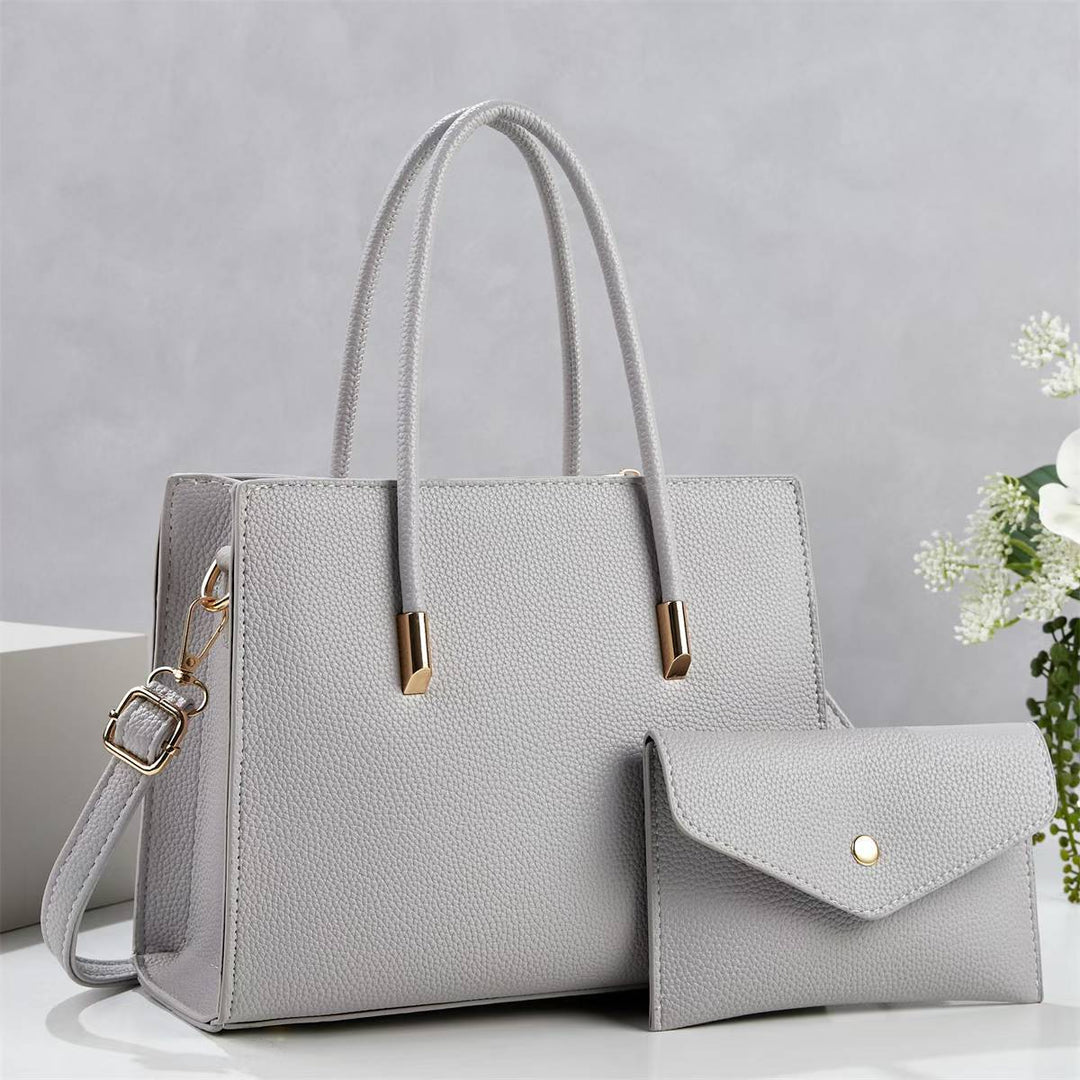 Damen elegante Handtasche mit herausnehmbarem Geldbeutel Nord Taschen