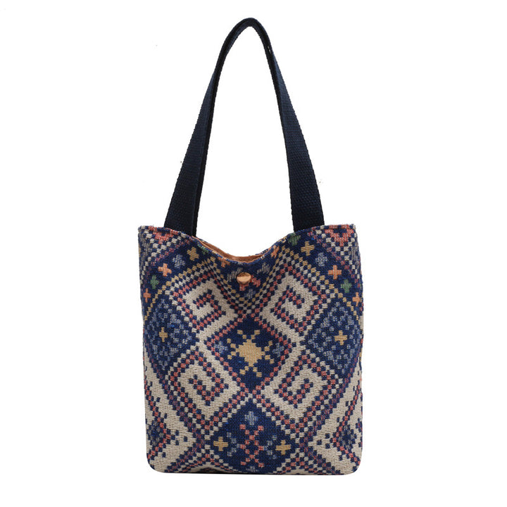 Damen Vintage-inspirierte Stofftasche Nord Taschen