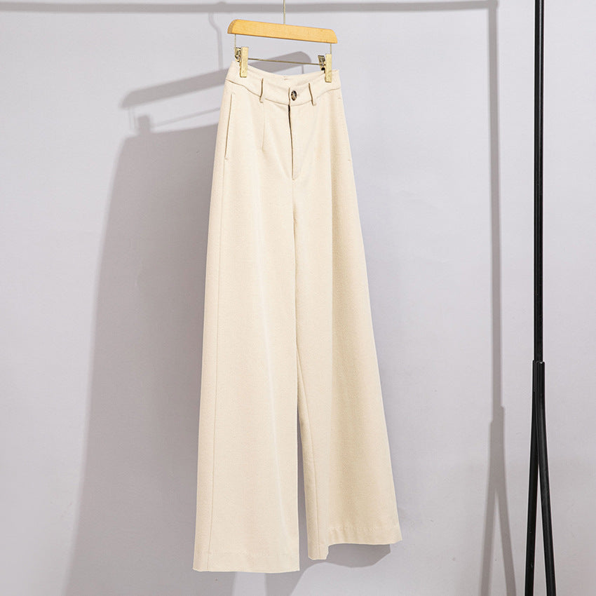 Damen Lang geschnittener Wollmix-Blazer mit Ein-Knopf-Verschluss und Pattentaschen Nord Taschen