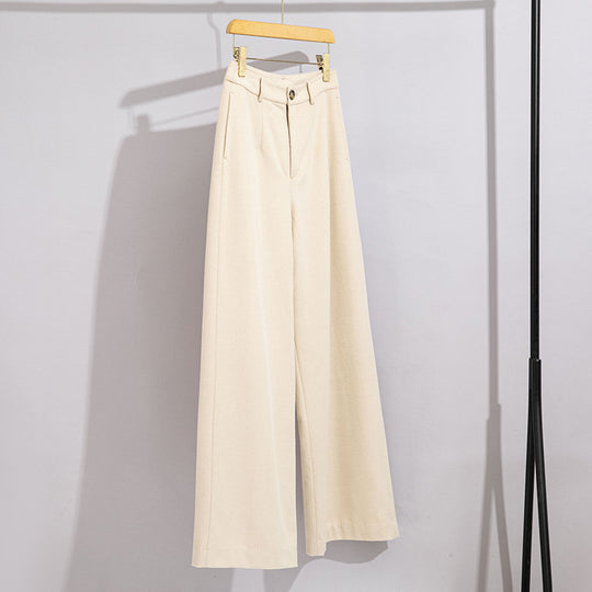 Damen Lang geschnittener Wollmix-Blazer mit Ein-Knopf-Verschluss und Pattentaschen Nord Taschen