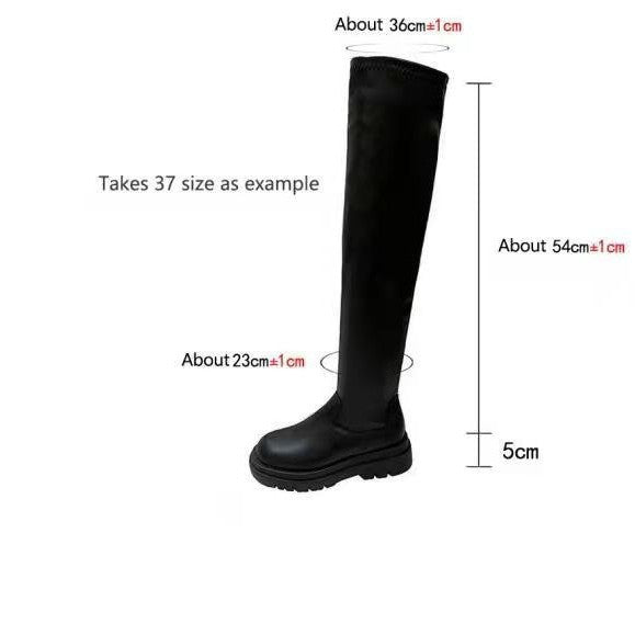 Damen Overknee-Stiefel Nord Taschen