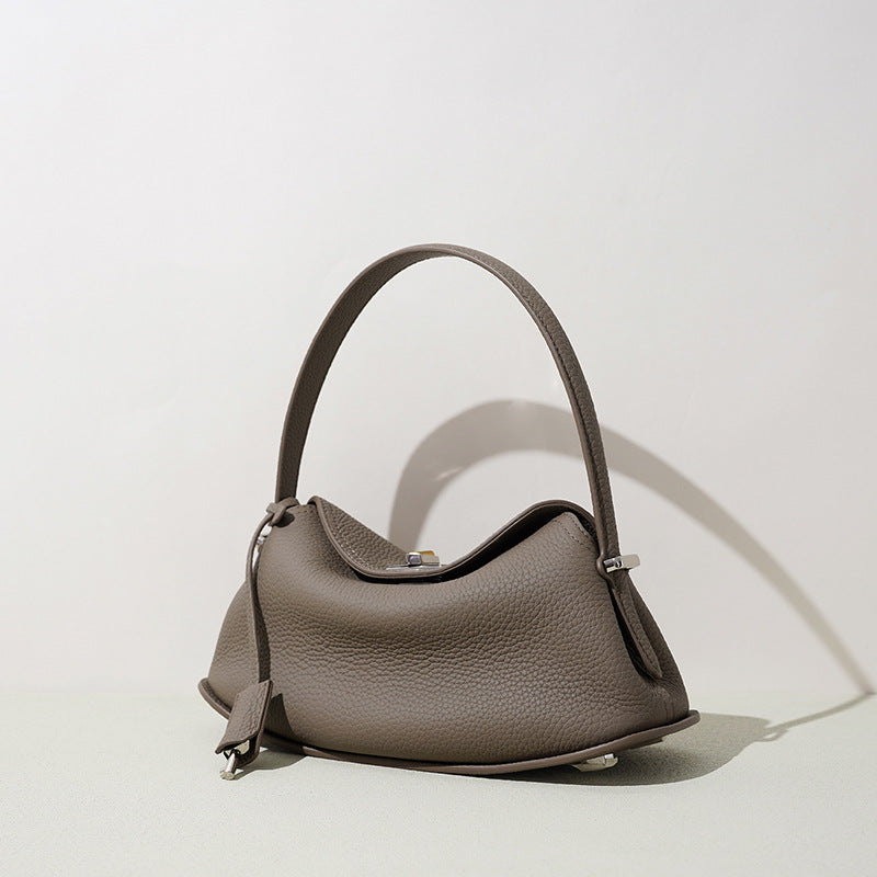 Damen Designer-Handtasche mit innovativem Wickeldesign Nord Taschen