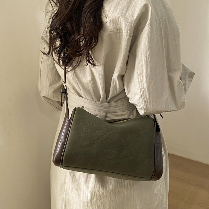 Damen Umhängetasche aus hochwertigem Kunstleder mit elegantem Strukturdesign Nord Taschen