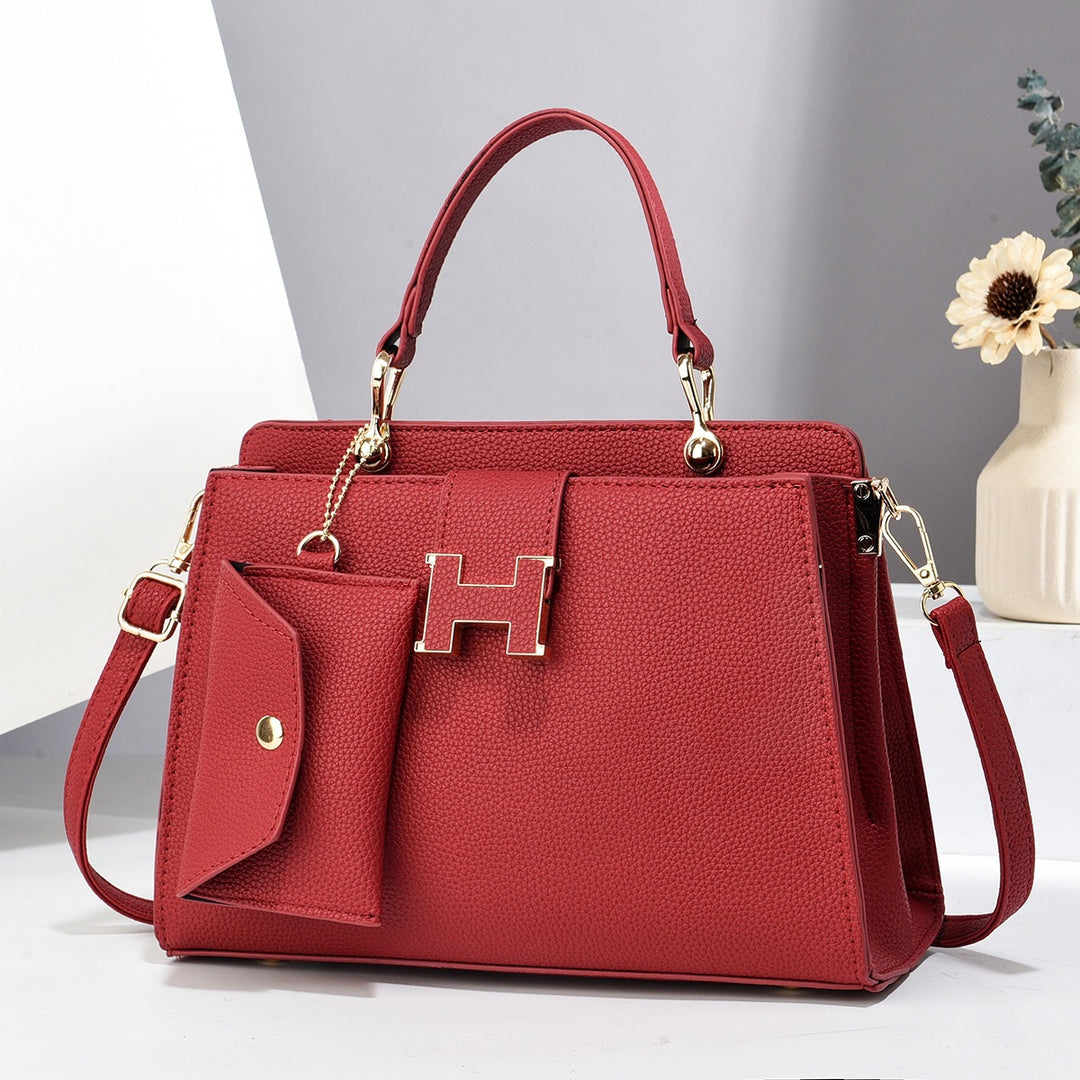 Damen elegante Handtasche mit abnehmbarem Mini-Geldbeutel Nord Taschen