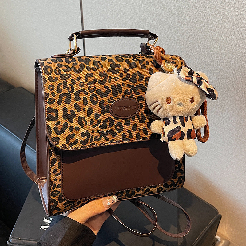 Damen modische Handtasche mit animal-print Design Nord Taschen