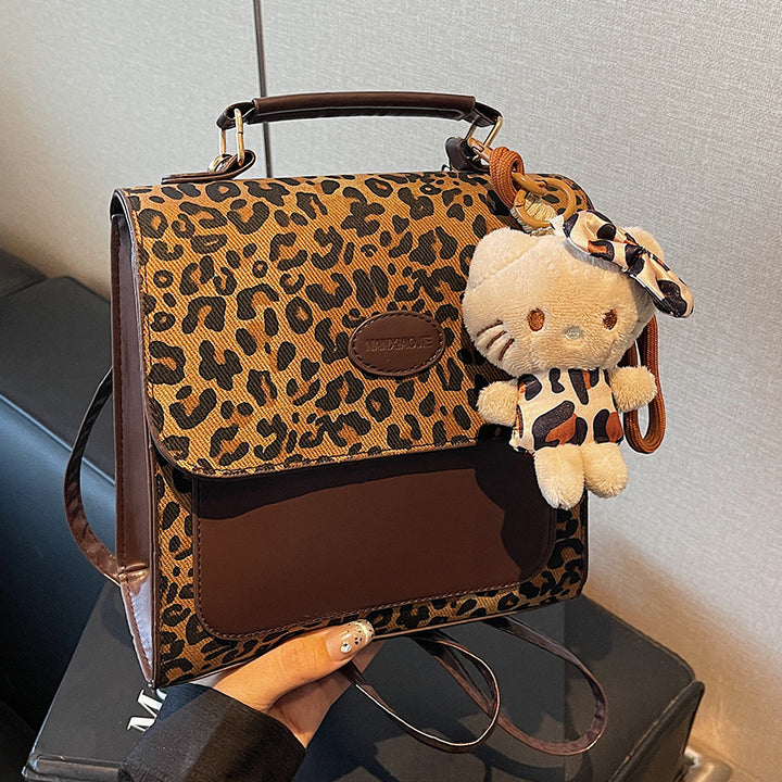Damen modische Handtasche mit animal-print Design Nord Taschen