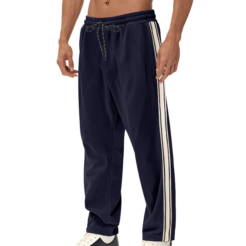 Herren Sportliche Freizeithose mit atmungsaktiven Einsätzen und komfortablem Kordelzug