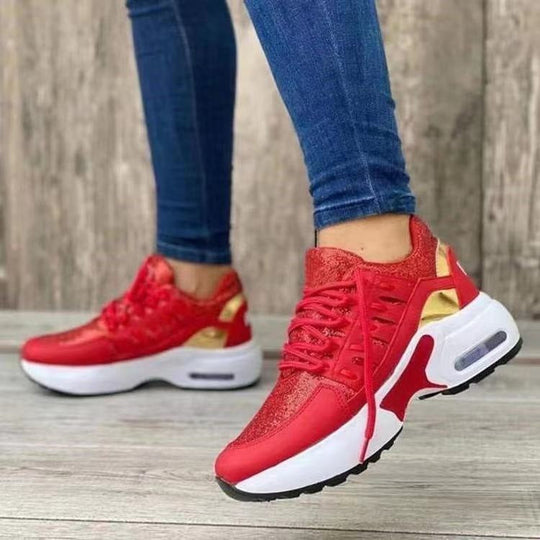 Damen Sportliche Air Max Sneakers mit atmungsaktiver Oberflächenstruktur