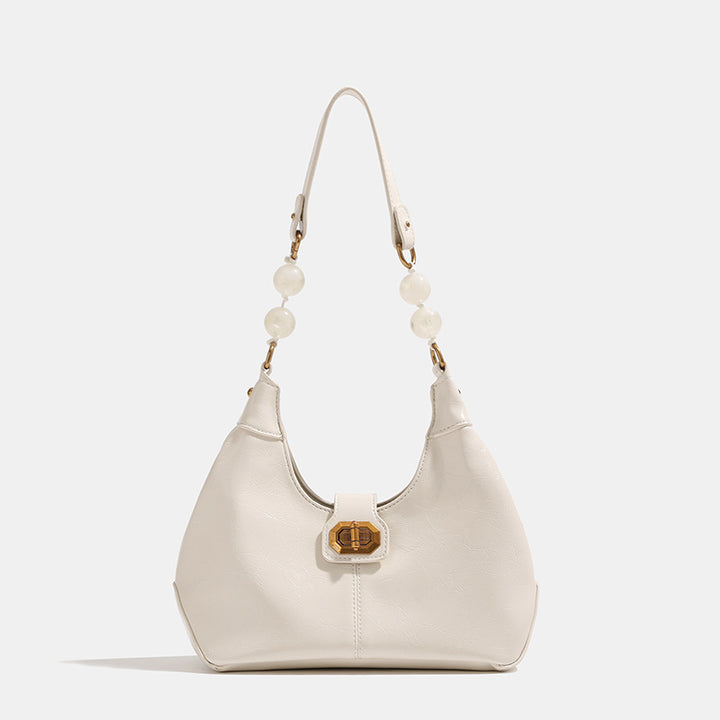 Damen Hobo-Tasche mit innovativem Kettenhenkel und luxuriöser Struktur Nord Taschen