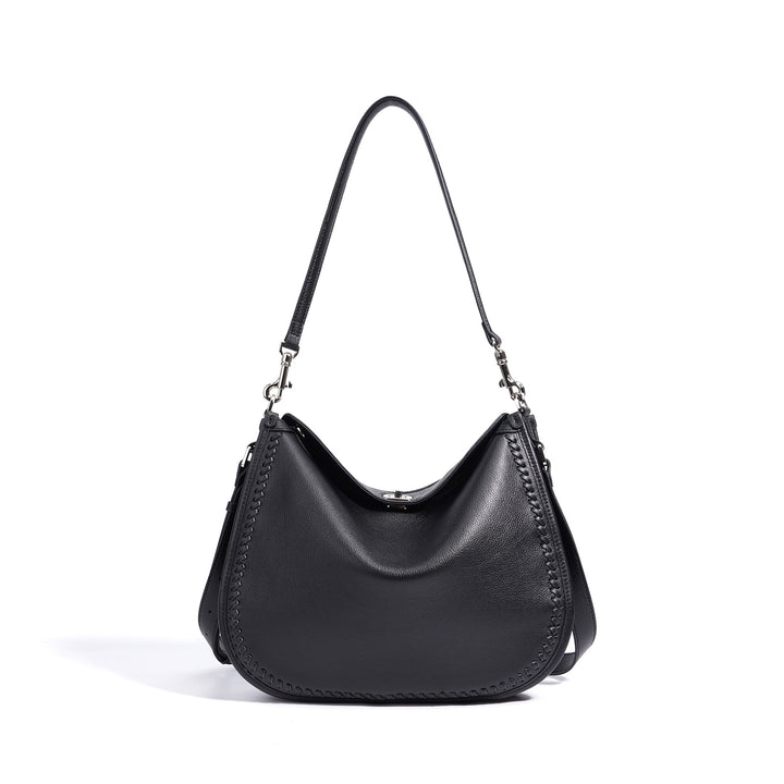Damen Hobo-Tasche mit verspieltem Flechtmuster Nord Taschen
