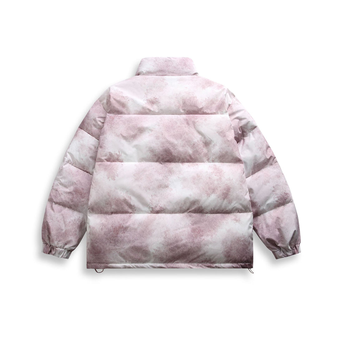 Unisex Kurz geschnittene wattierte Blousonjacke im Boxy‑Schnitt mit hohem Stehkragen und diagonalen Reißverschlusstaschen Nord Taschen