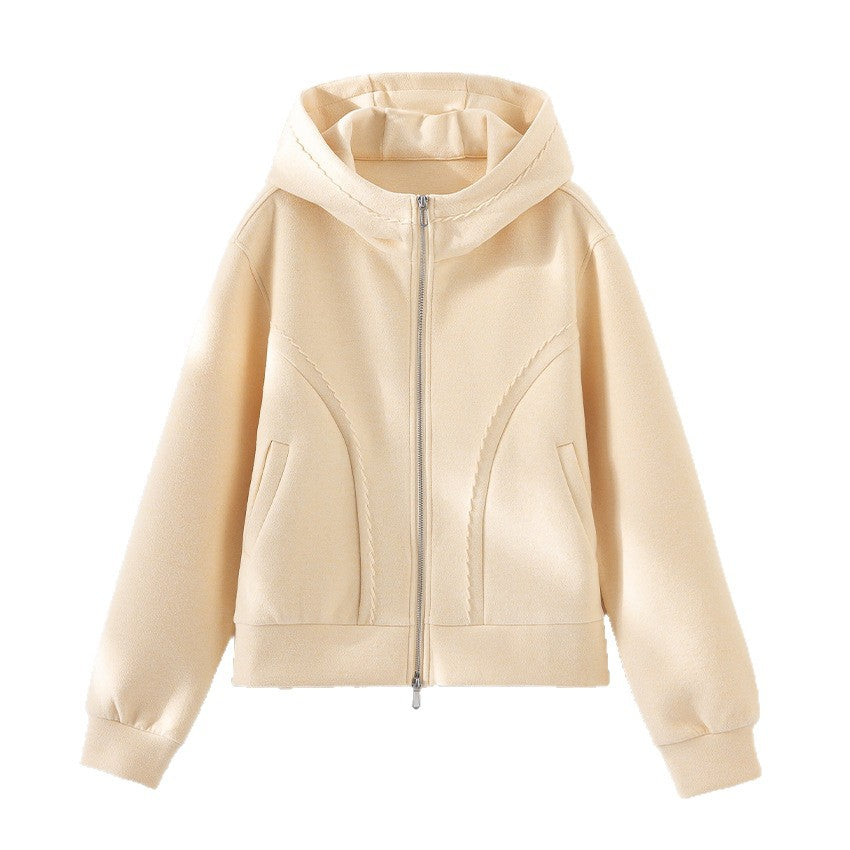 Damen Weiche High‑Waist Jogginghose aus Teddyfleece mit weitem Bein und Kordelzug Nord Taschen