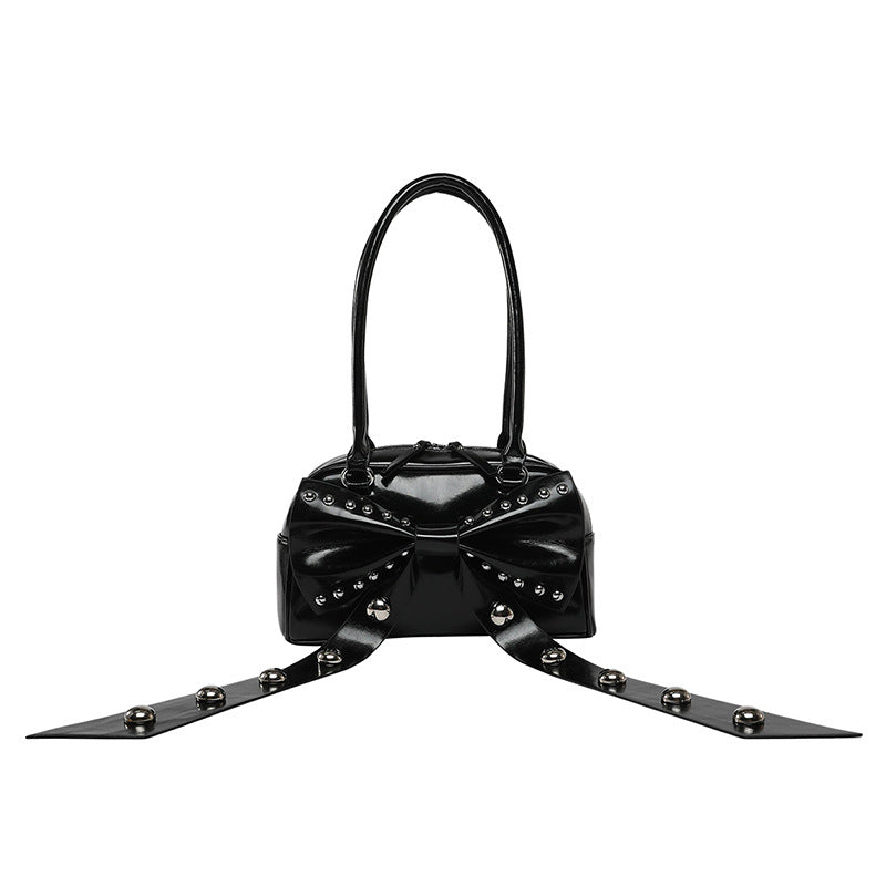Damen Handtasche mit kreativen Schleifen-Details Nord Taschen