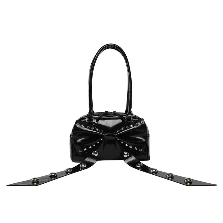 Damen Handtasche mit kreativen Schleifen-Details Nord Taschen