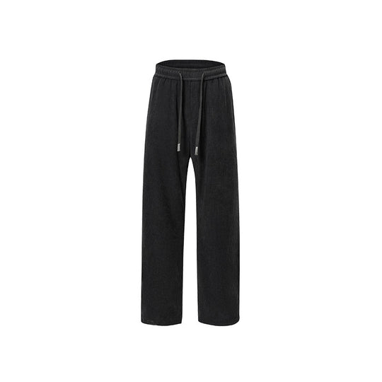 Damen Breit geschnittene Cordhose mit Tunnelzugbund und nachhaltigem Baumwollmix Nord Taschen