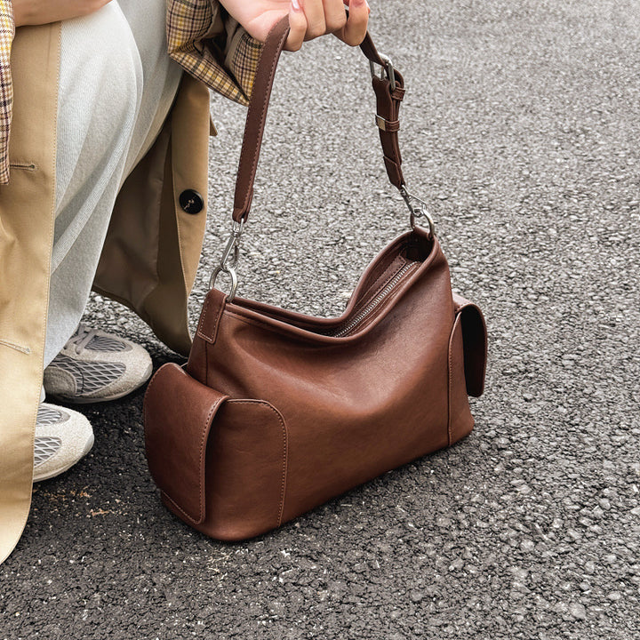Damen Umhängetasche aus hochwertigem Kunstleder mit modischem Design Nord Taschen