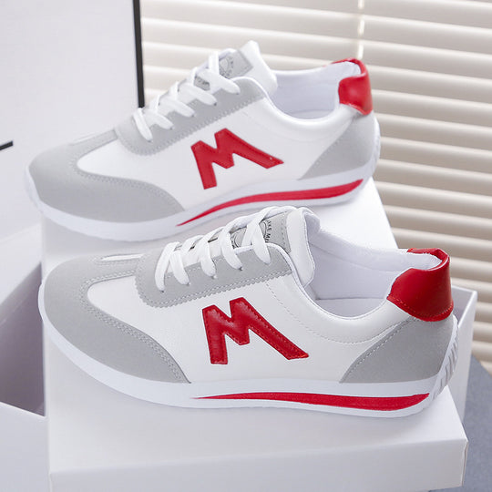 Damen  leichte Retro-Sneaker mit gepolstertem Komfortfußbett, atmungsaktivem Obermaterial und profilierter Laufsohle Nord Taschen