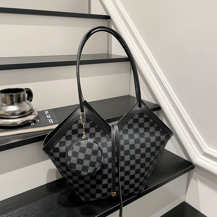 Damen Shopper-Tasche mit praktischem Innenfach und stilvollem Design Nord Taschen