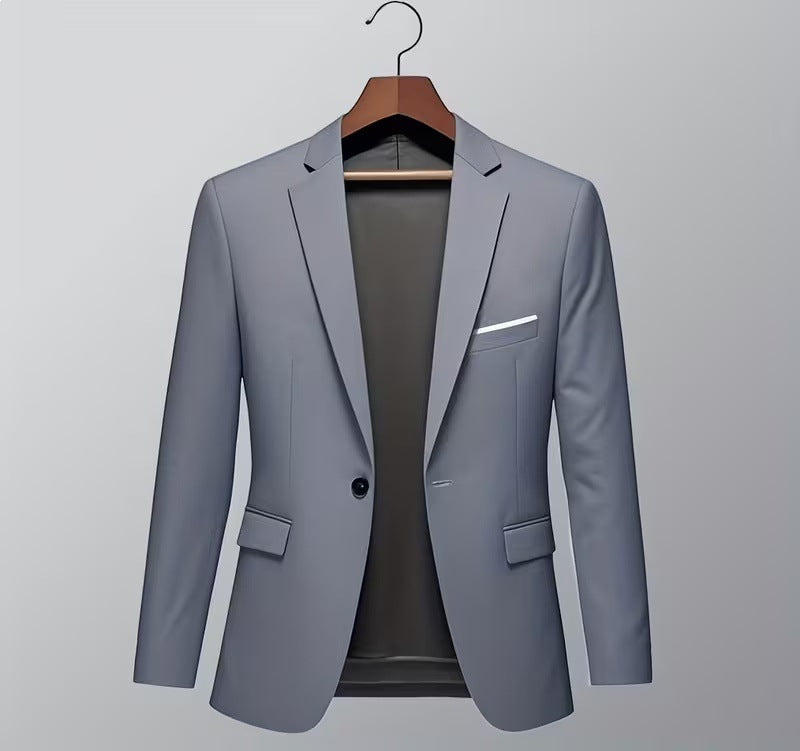 Herren taillierter Business-Sakko mit Stretchkomfort und modernem Revers Nord Taschen