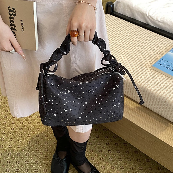 Damen Umhängetasche mit verspieltem Sternenmuster und strapazierfähigem Material Nord Taschen
