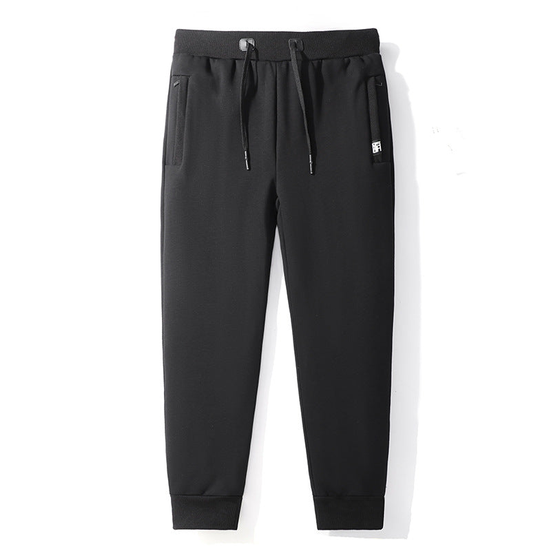 Herren Minimalistische Tech-Jogginghose mit Slim-Fit, Elastikbund und verdeckten Reißverschlusstaschen Nord Taschen