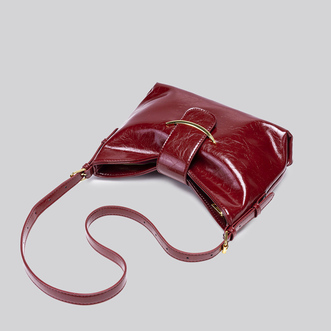 Damen Hobo-Tasche mit elegantem Design und hochwertigem metallischen Akzent Nord Taschen