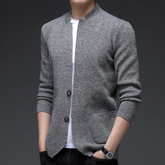 Strukturierte Strickjacke