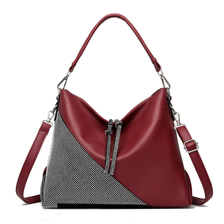 Damen moderne Handtasche mit funkelnden Akzenten Nord Taschen
