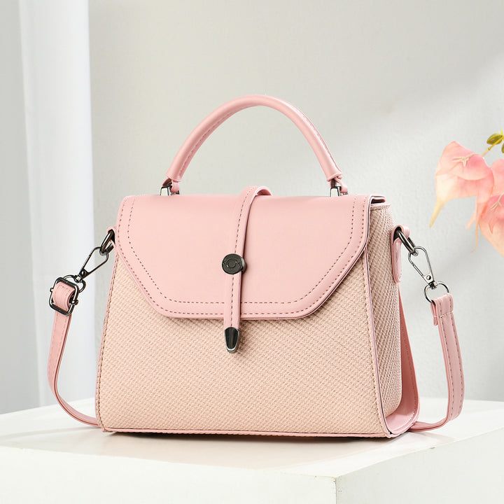 Damen elegante Handtasche mit strukturiertem Obermaterial und praktischer Trageoption Nord Taschen