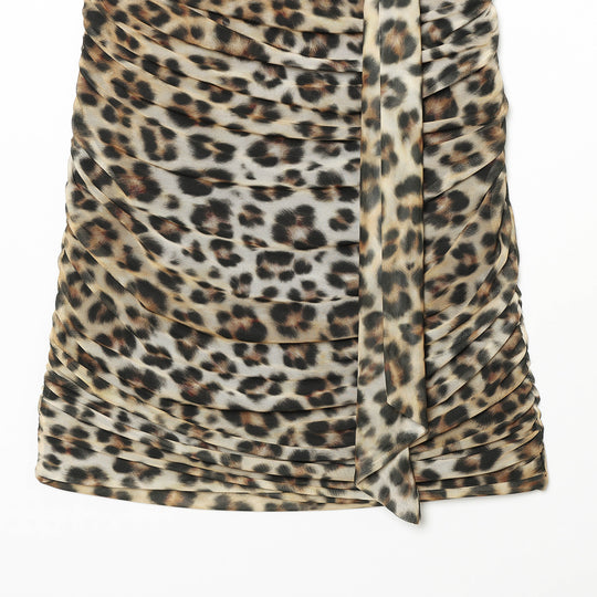 Damen Viskose-Jersey Wickelkleid mit Wasserfallausschnitt, Drapierung und Raffung Nord Taschen