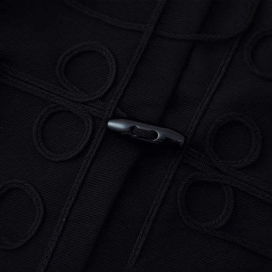 Damen Kurzjacke im militärisch inspirierten Stil mit Stehkragen und Zierkordeln Nord Taschen