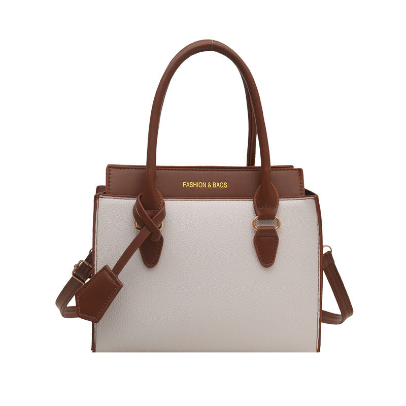 Damen Handtasche mit strukturiertem Kunstleder und eleganten Tragegriffen Nord Taschen
