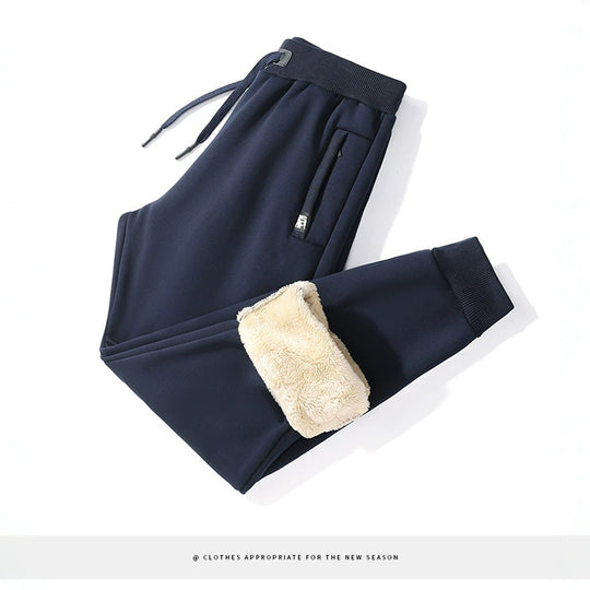 Herren Minimalistische Tech-Jogginghose mit Slim-Fit, Elastikbund und verdeckten Reißverschlusstaschen Nord Taschen