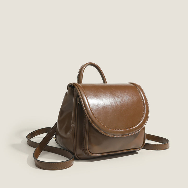 Damen Rucksacktasche mit elegantem Klappdeckel und praktischen Innenfächern Nord Taschen